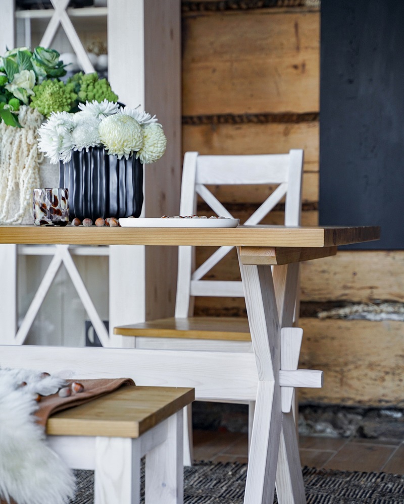 jídelní sestava white home